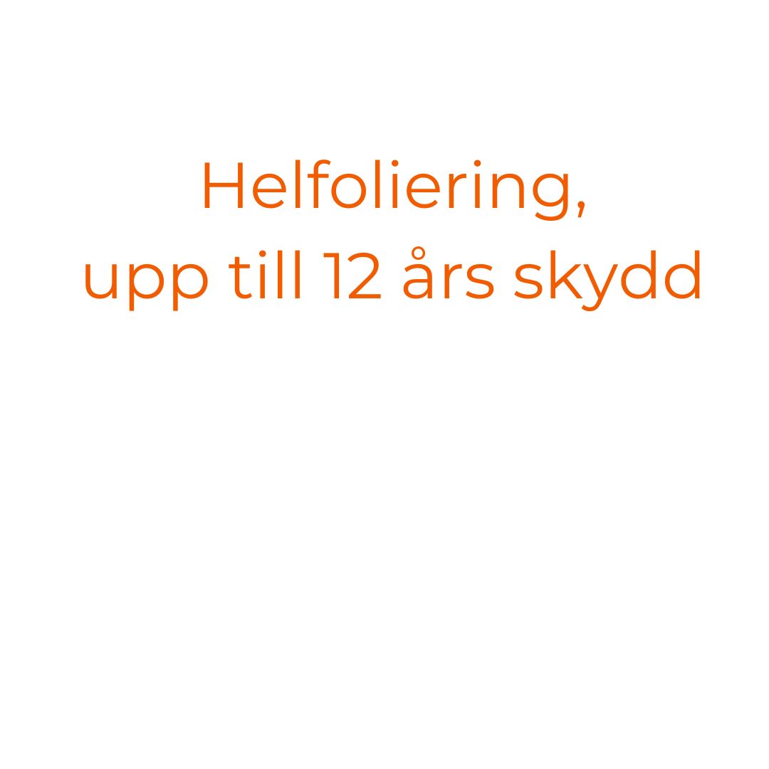 Helfoliering av bil gjord av Aglas i Kalix