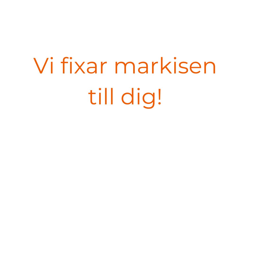 Markis som Aglas har monterat